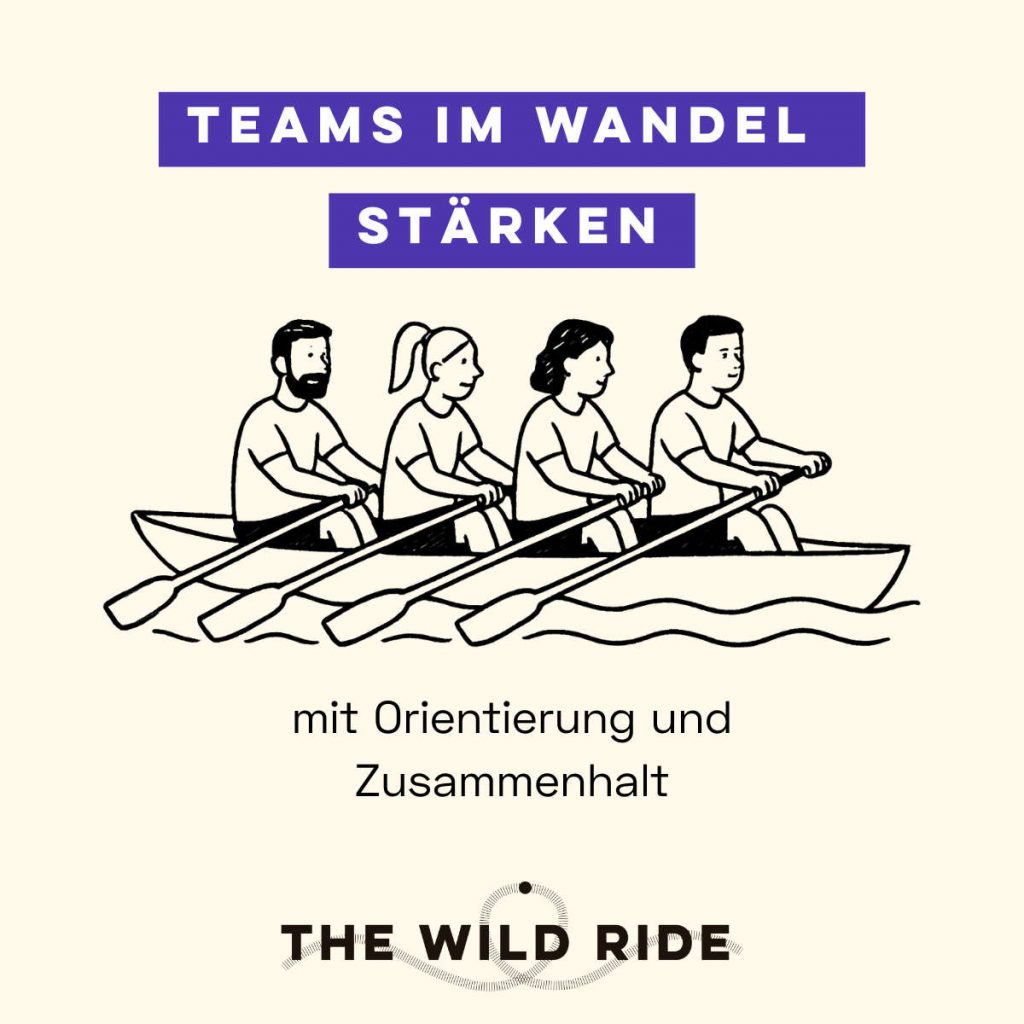 LinkedIn Posting "Teams im Wandel stärken"